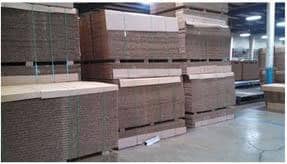 large industrial honeycomb panels